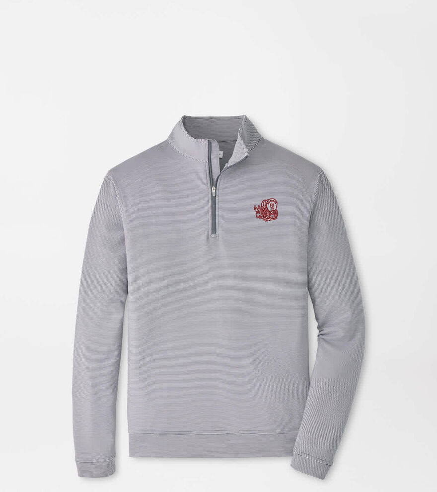 Oklahoma Vault Perth Sugar Stripe Performance Quarter-Zip