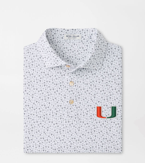 Miami Buzzer Beater Performance Jersey Polo