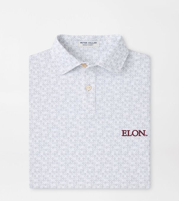 Elon Bases Loaded Youth Performance Jersey Polo