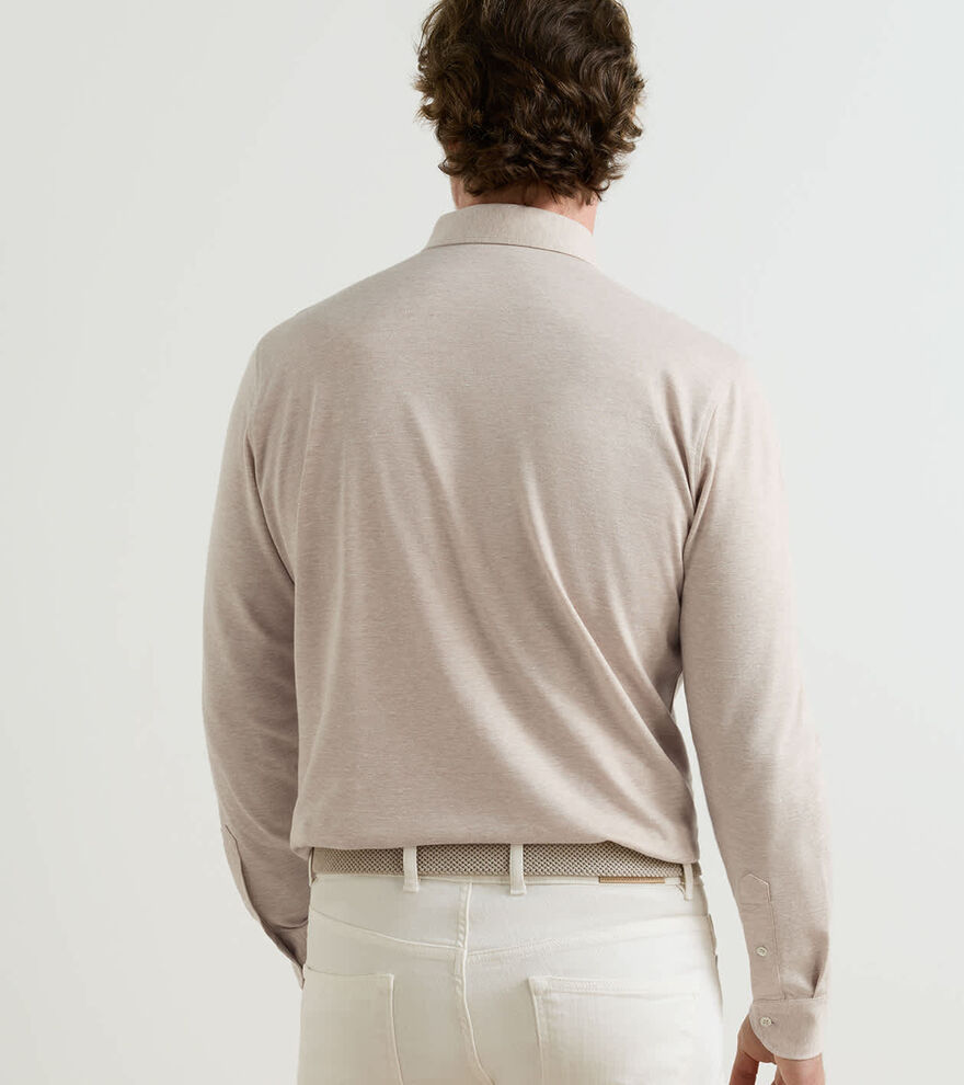 Landon Long-Sleeve Polo - Alternate Image 2