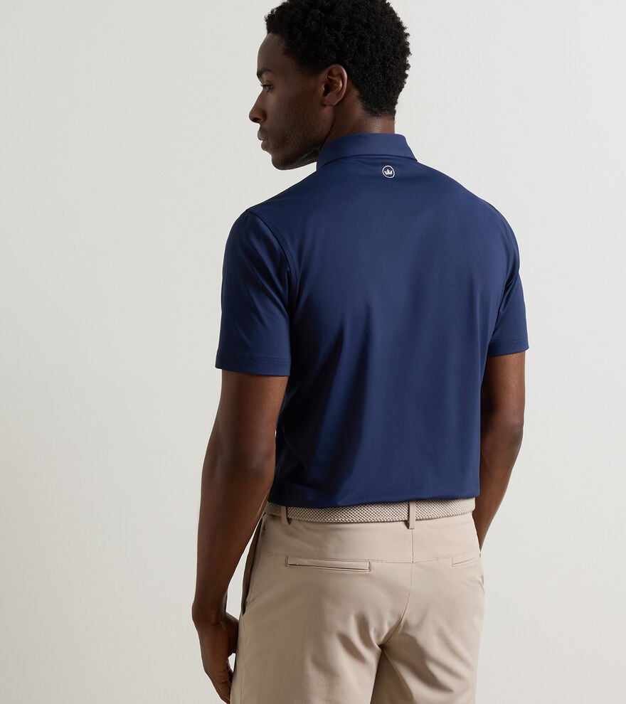 Solid Performance Jersey Polo - Alternate Image 2