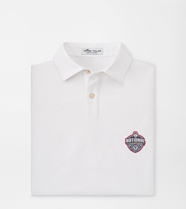 UConn National Champion Solid Youth Performance Jersey Polo