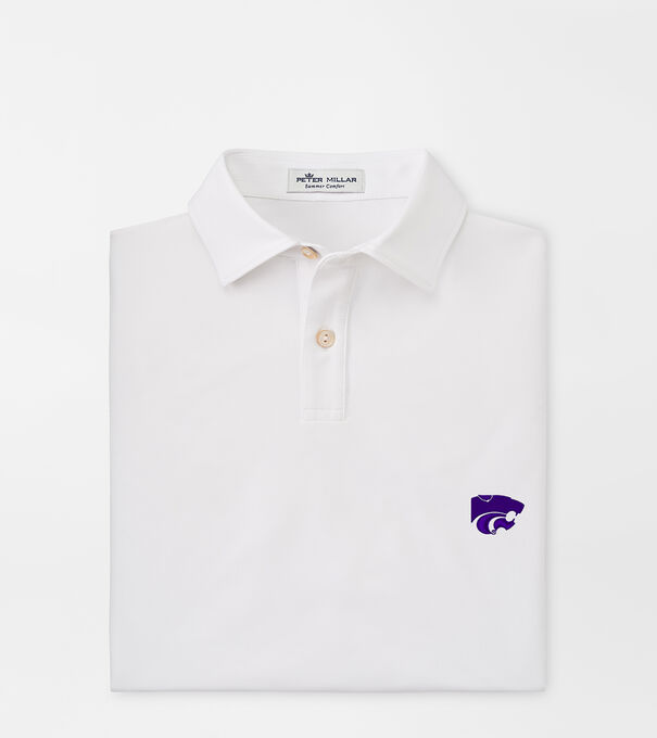 Kansas State Youth Solid Performance Jersey Polo