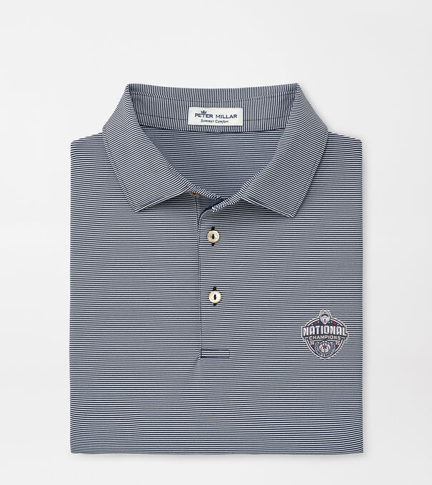 UConn National Champion Jubilee Stripe Performance Polo