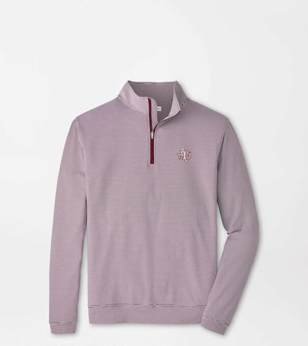 Texas Southern Perth Sugar Stripe Performance Quarter-Zip