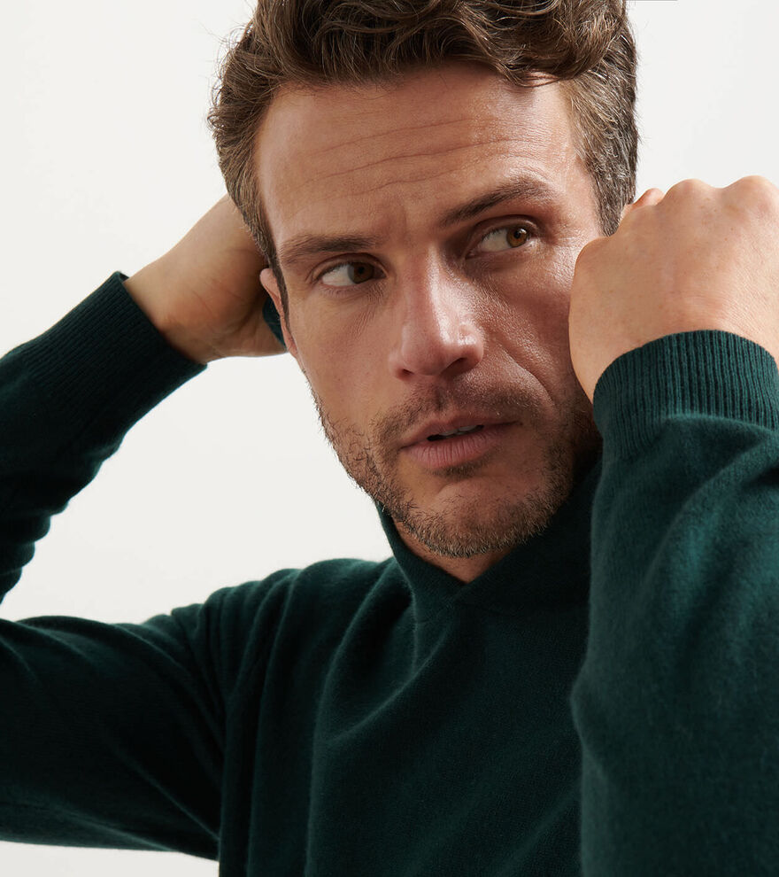 Crown Heritage Cashmere Hoodie image number 5