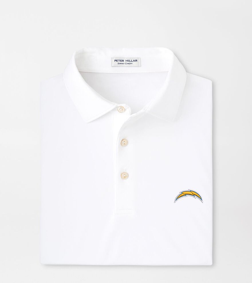 Los Angeles Chargers Solid Performance Jersey Polo