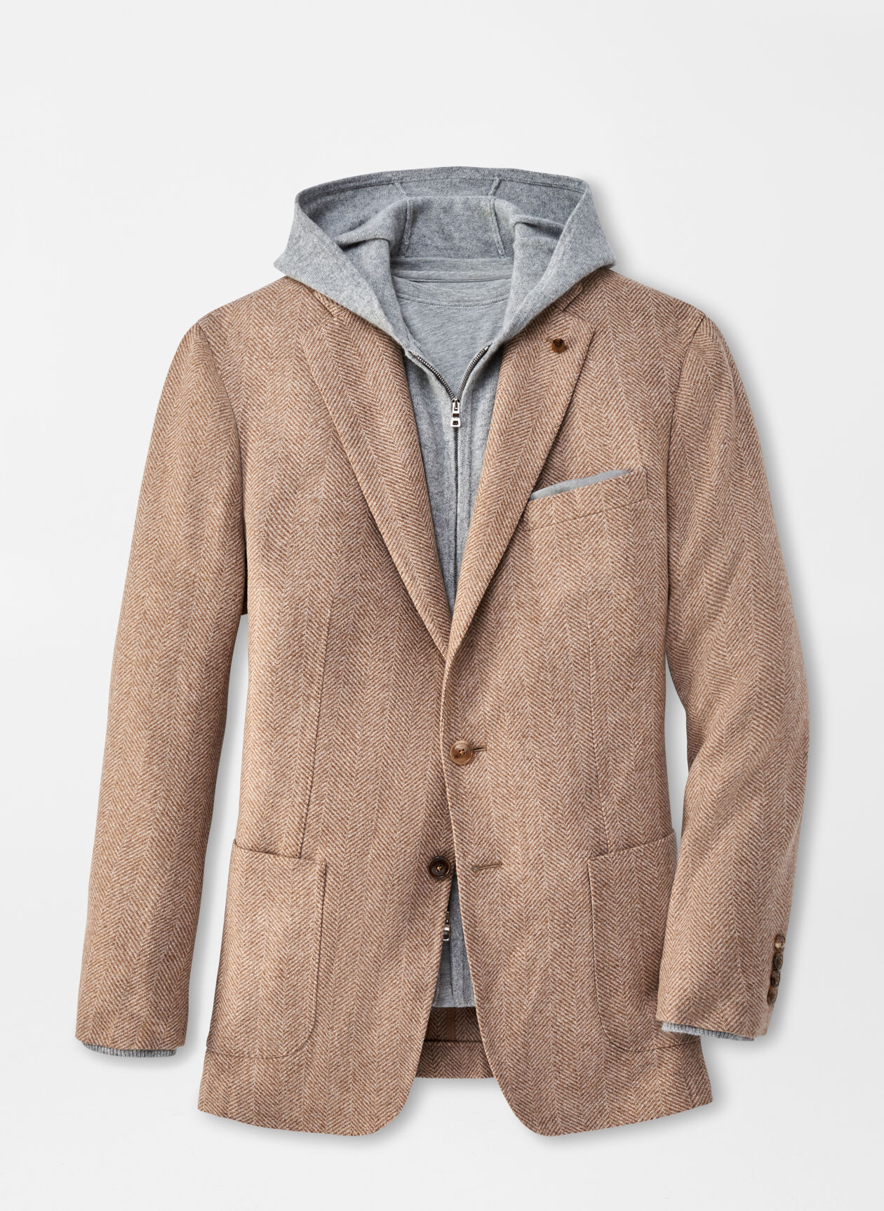Edwards Herringbone Soft Jacket | Men's 