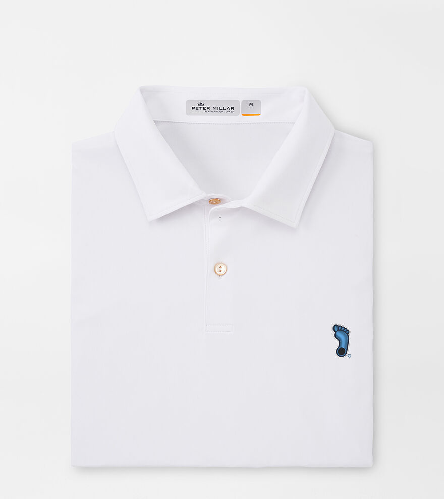 UNC Tar Heel Featherweight Performance Mélange Polo image number 1