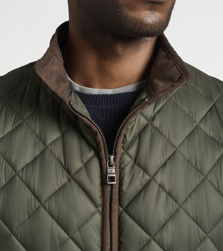 Essex Quilted Travel Vest Peter Millar