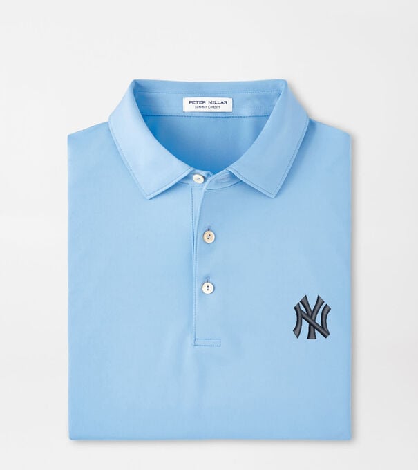 New York Yankees Solid Performance Jersey Polo