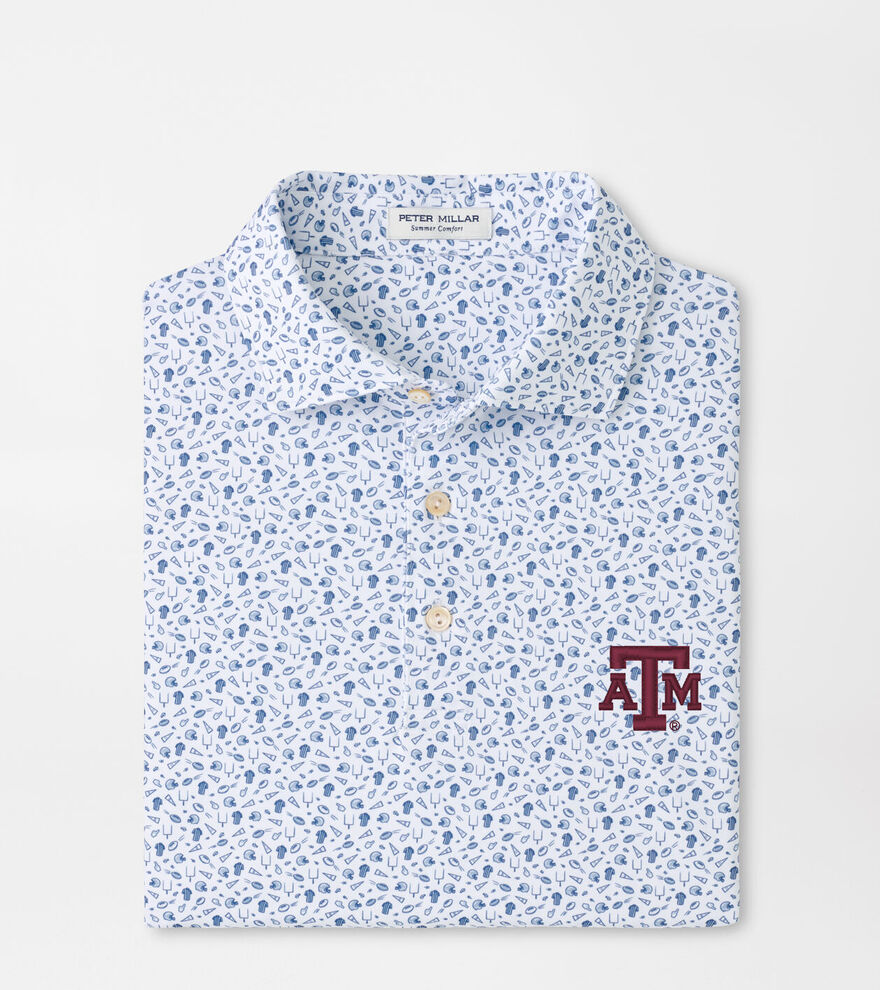 Texas A&M Kick Off Performance Jersey Polo image number 1