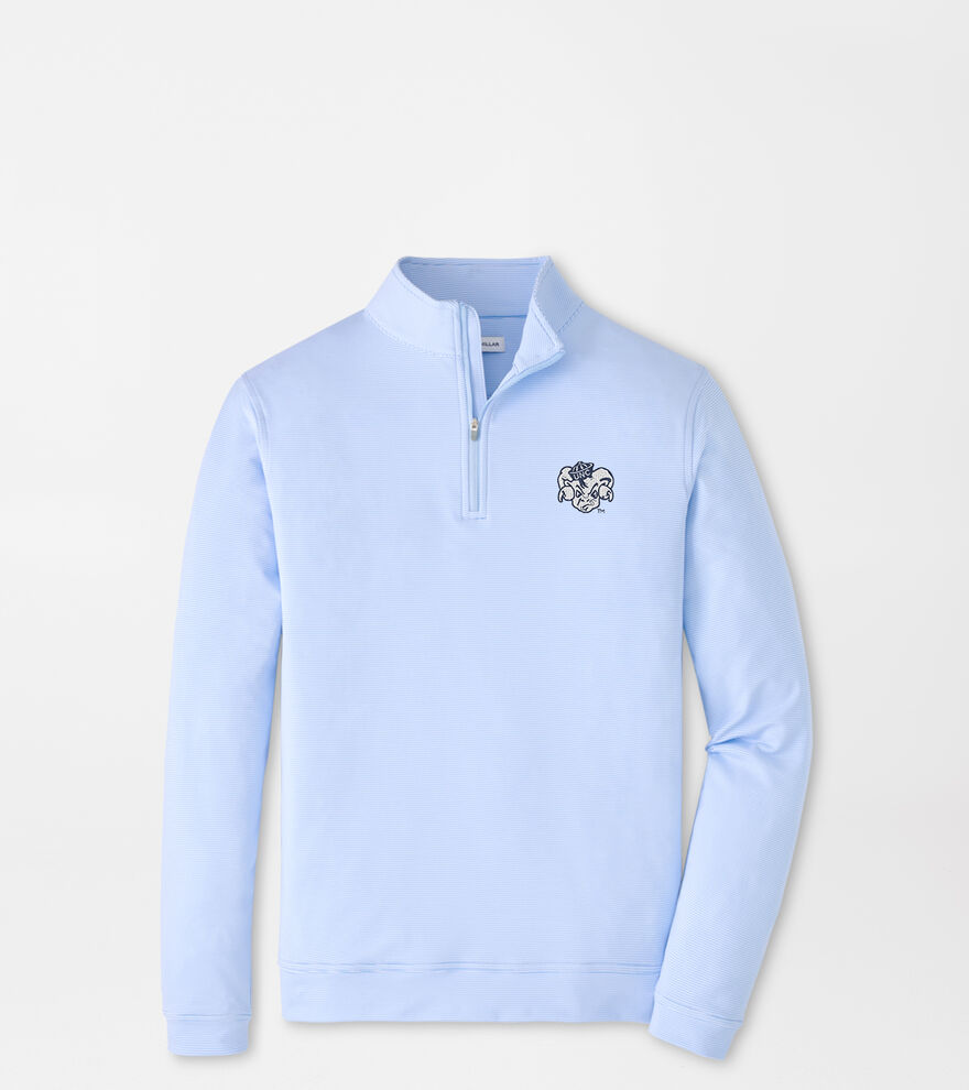 UNC Vault Perth Sugar Stripe Performance Quarter-Zip image number 1