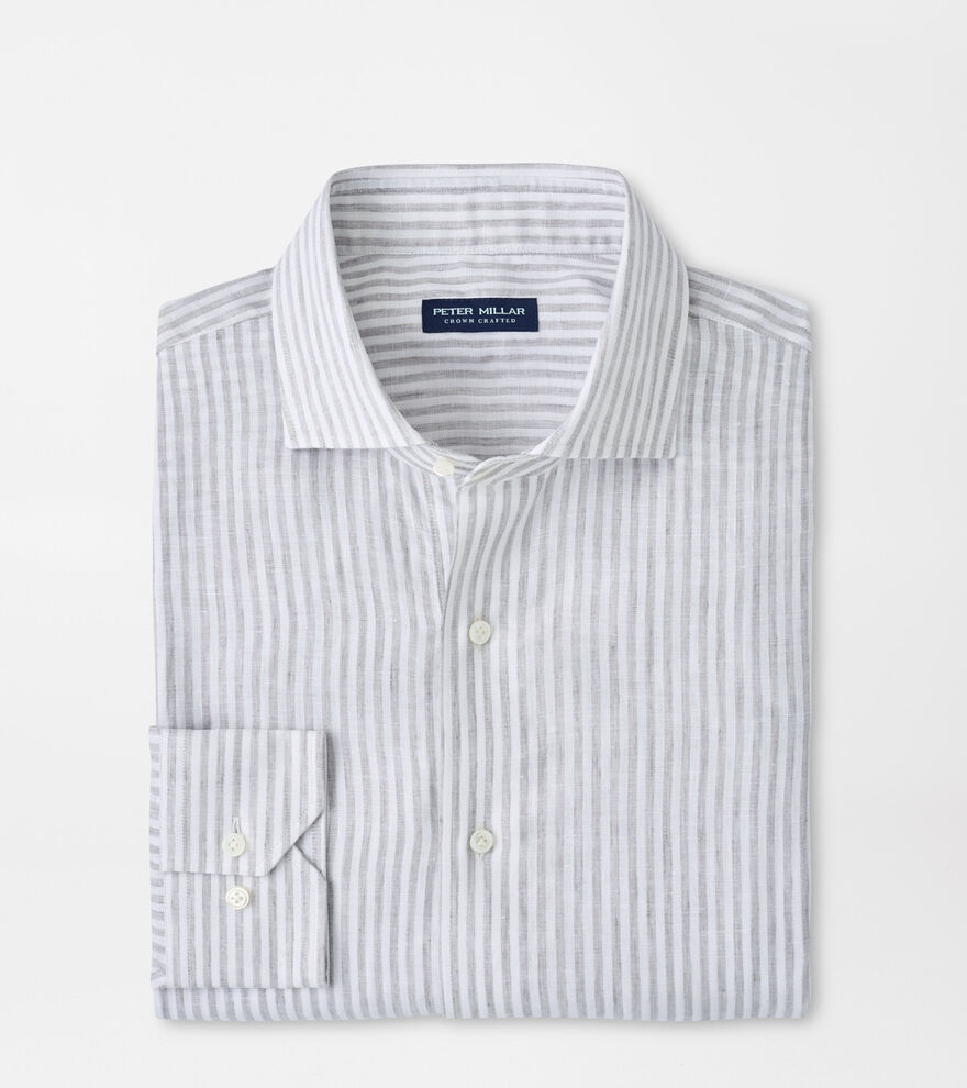 Astino Lino Stripe Sport Shirt image number 1