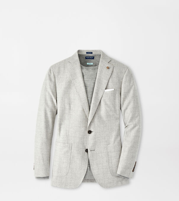 Peter Millar Flynn Classic Fit Wool Blazer Navy