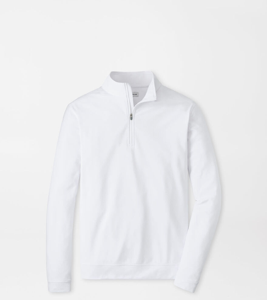 Perth Cross-Hatch Performance Quarter-Zip image number 1