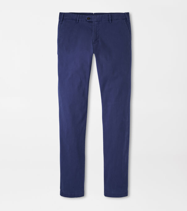 Concorde Garment-Dyed Flat-Front Trouser