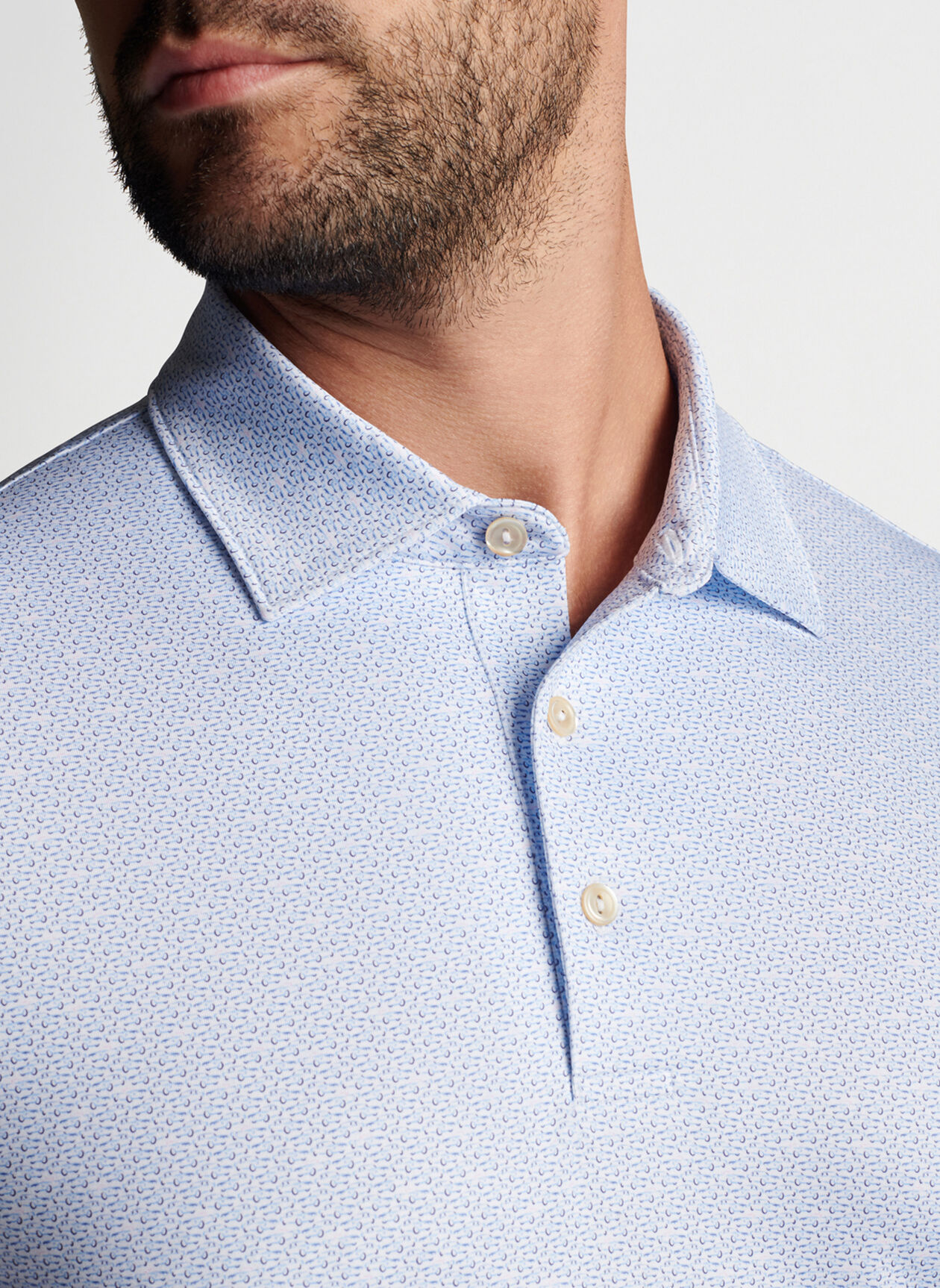 Hardtop Haven Performance Jersey Polo Men's Polo Shirts Peter Millar