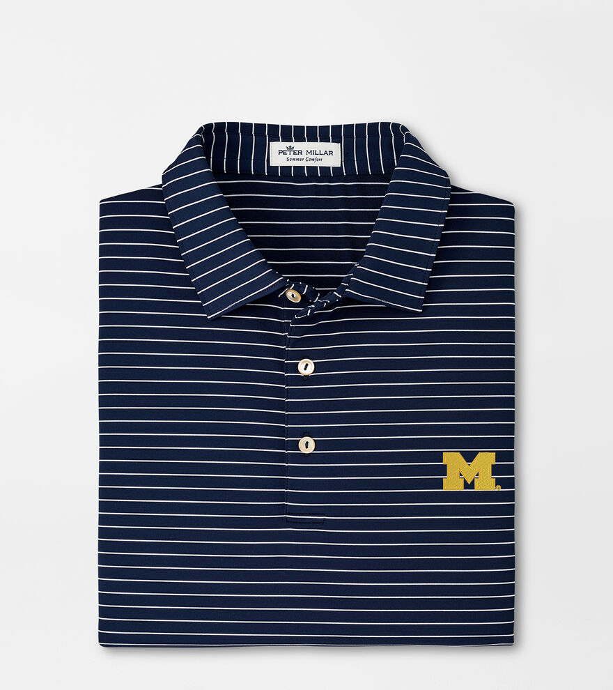 Michigan Crafty Performance Jersey Polo image number 1