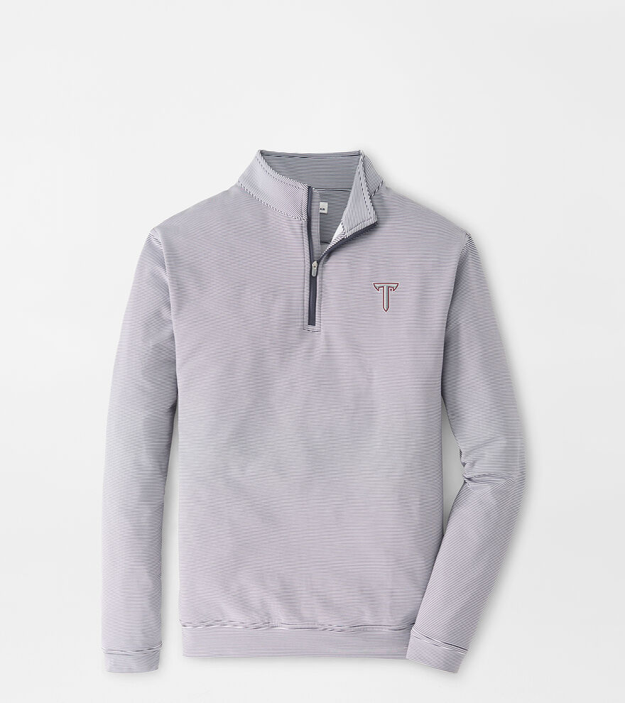 Troy Perth Mini-Stripe Performance Pullover image number 1