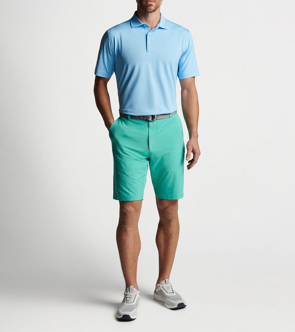 Solid Performance Jersey Polo (Sean Self Collar)