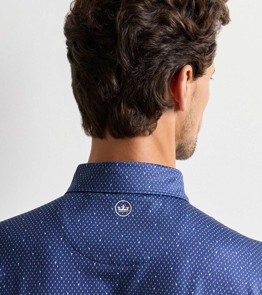 In The Rough Performance Jersey Polo - Alternate Image 3