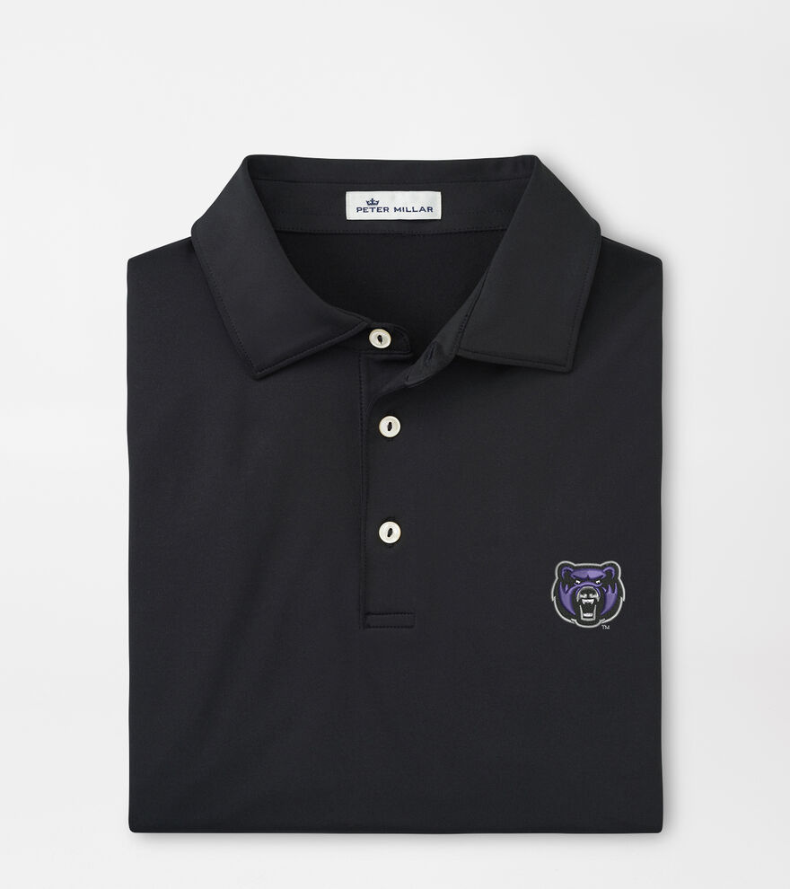 Central Arkansas Solid Performance Jersey Polo (Sean Self Collar) image number 1