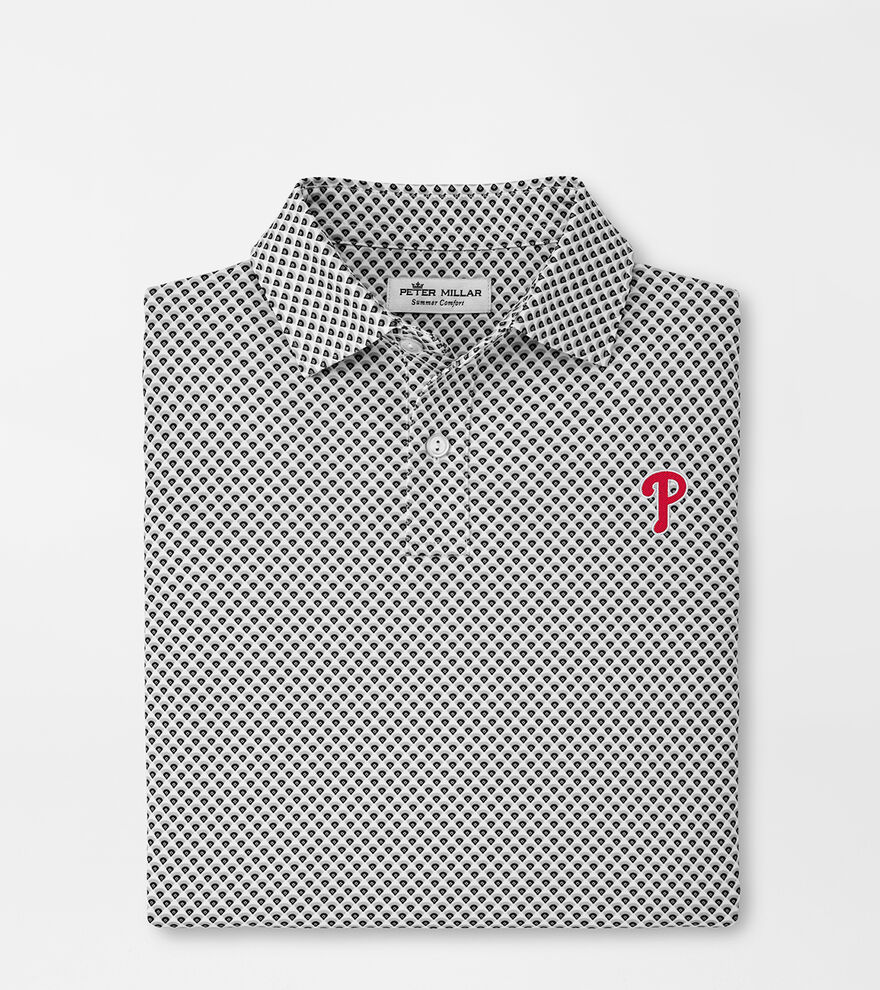Philadelphia Phillies Youth Performance Jersey Polo image number 1