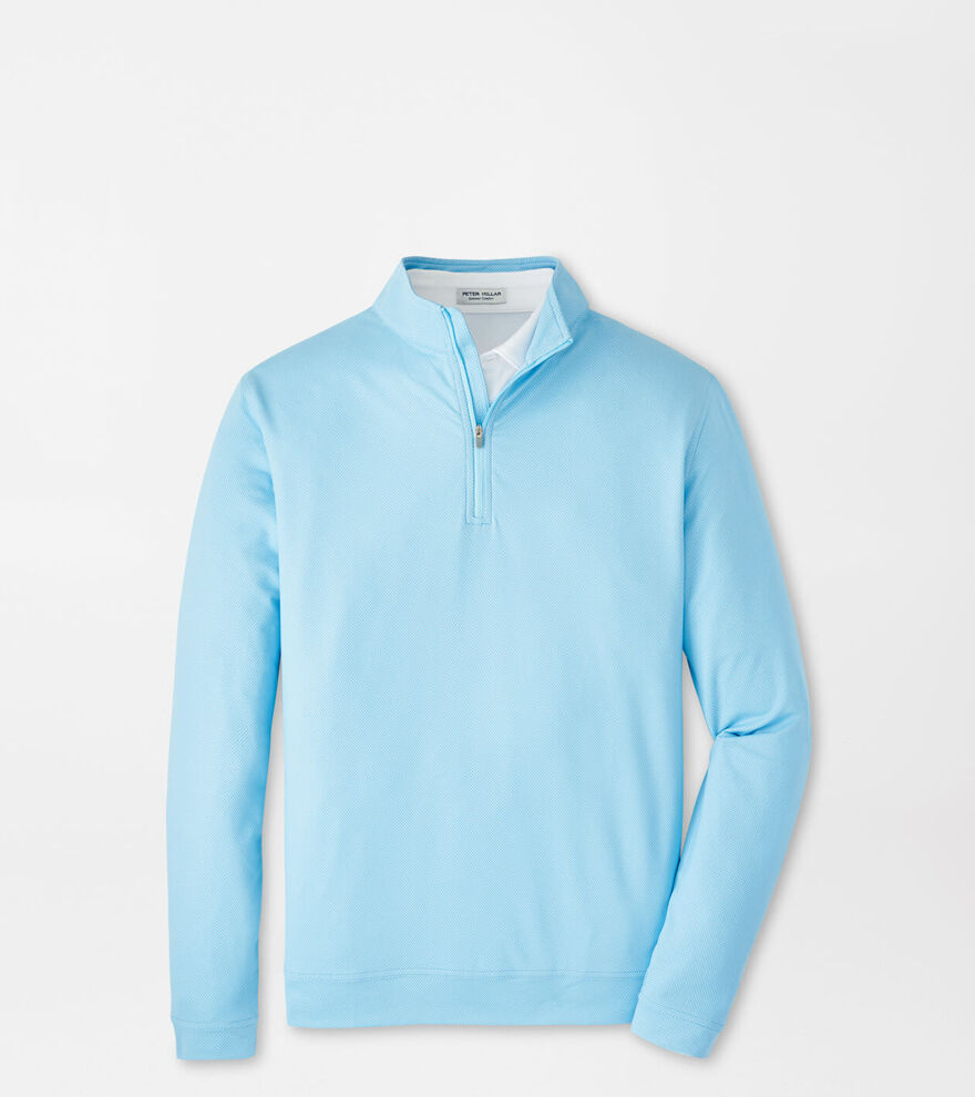Perth Birdseye Performance Quarter-Zip image number 1