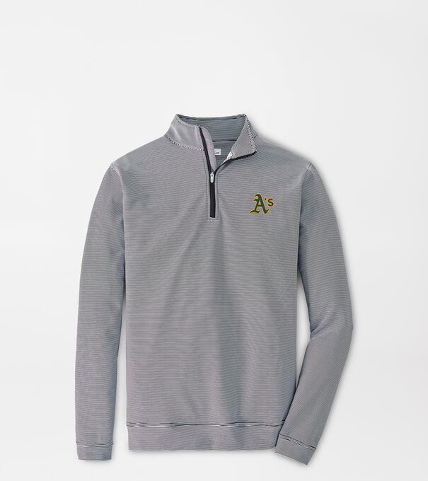 Athletics Perth Sugar Stripe Performance Quarter-Zip