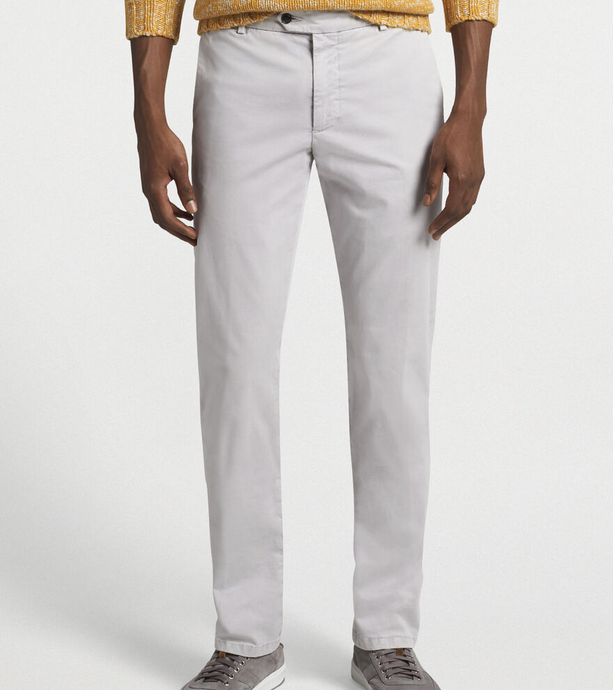 Concorde Garment Dyed Flat-Front Trouser image number 2