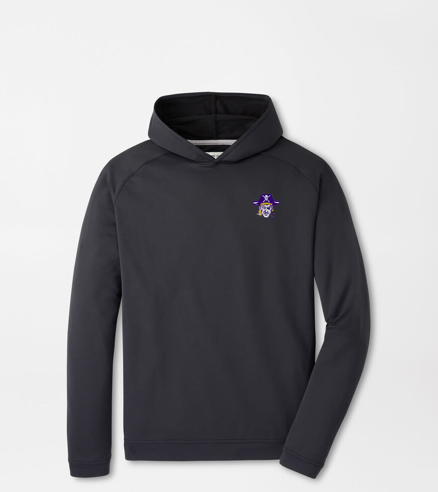 East Carolina University Vault Pine Performance Hoodie image number 1