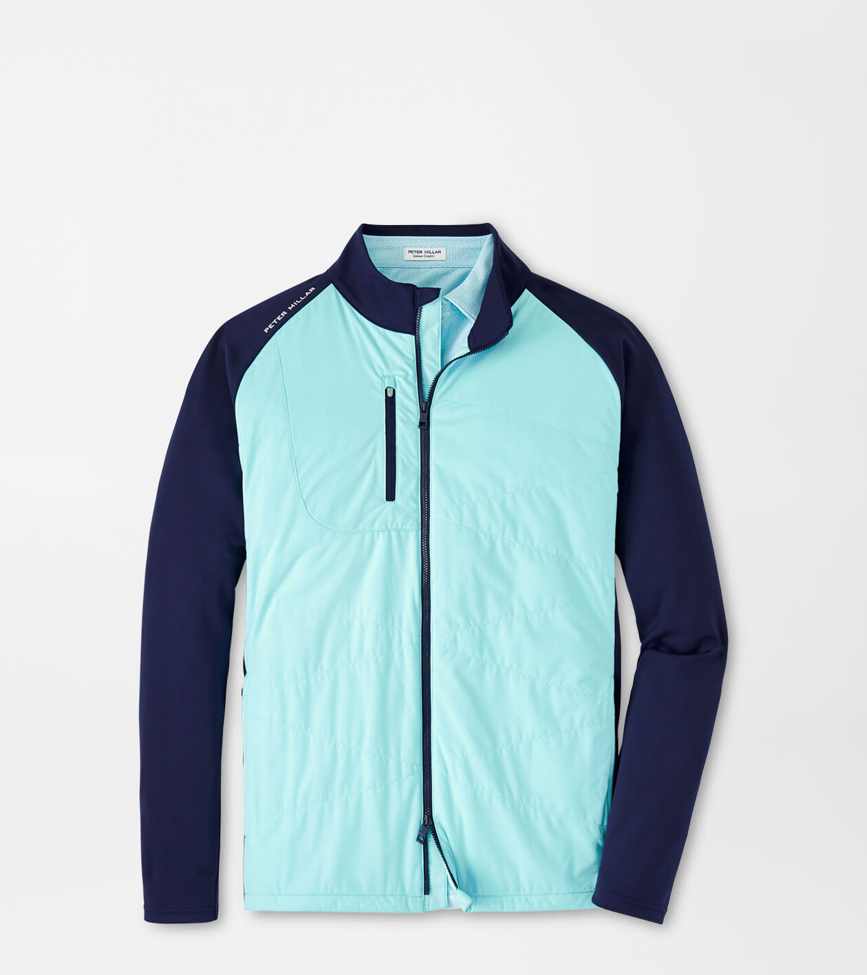 Merge stretch full shop zip hybrid jacket
