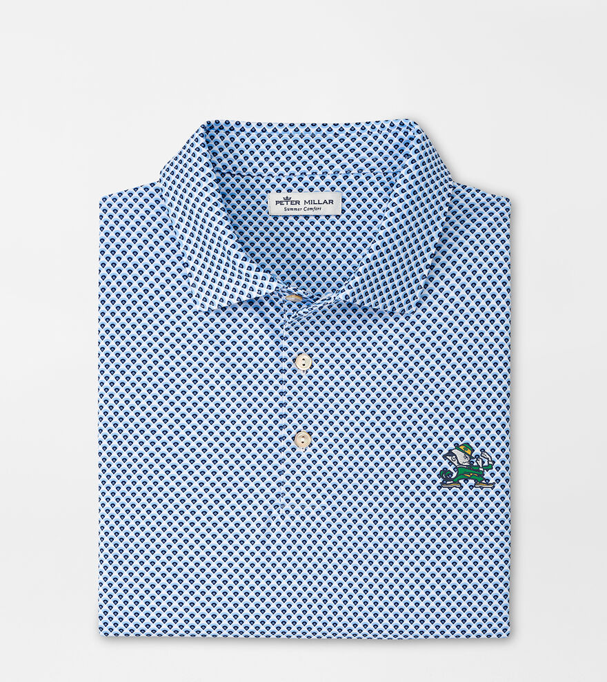 Notre Dame Leprechaun Ballpark Performance Jersey Polo image number 1