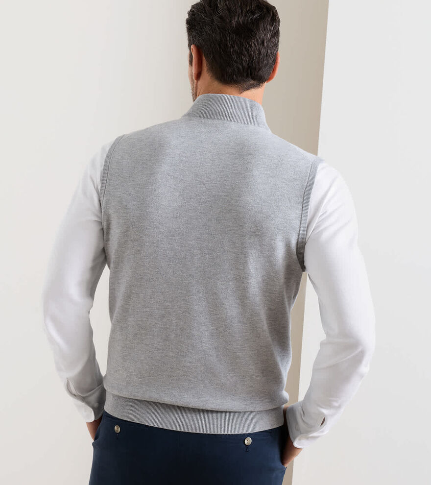 Coolspun Lite Full-Zip Sweater Vest image number 3