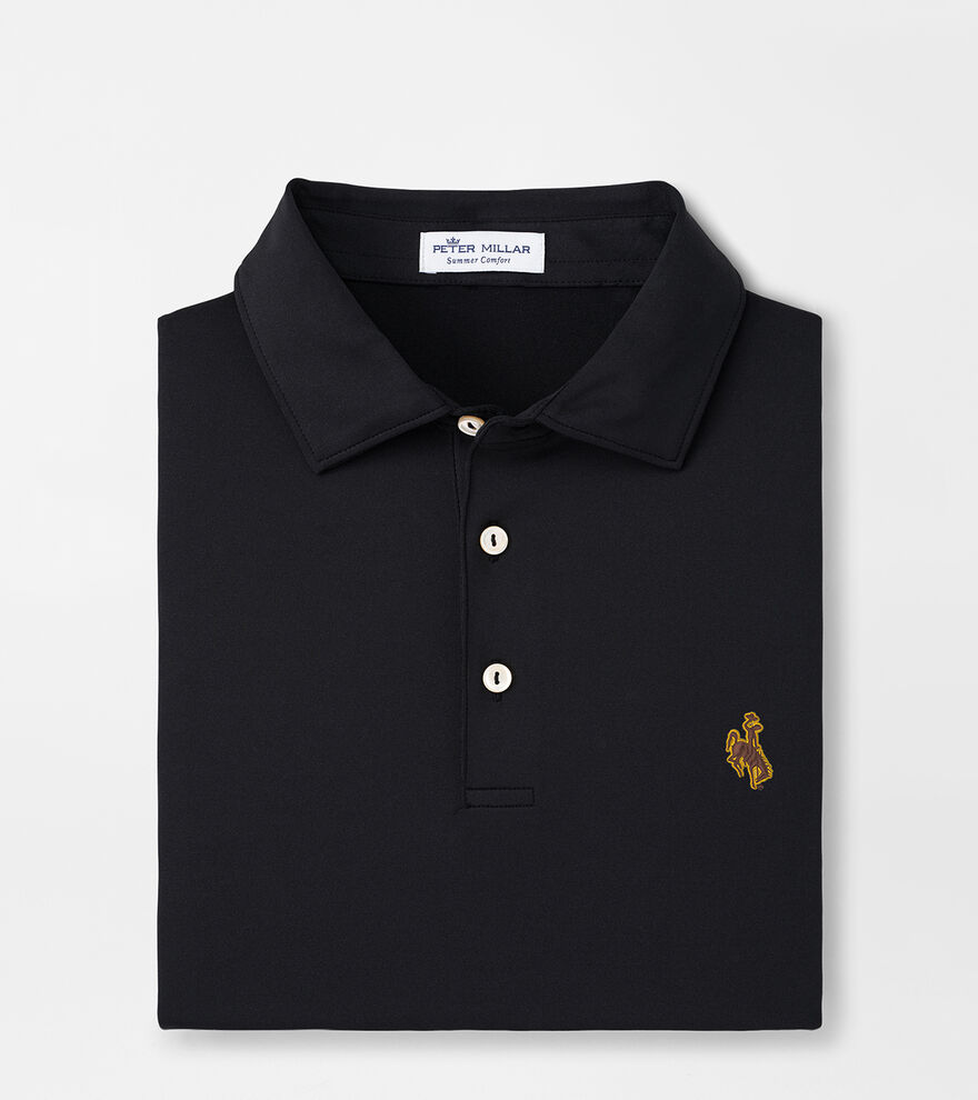 Wyoming Solid Performance Jersey Polo (Sean Self Collar) image number 1