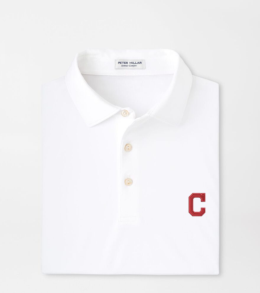 Cooperstown Cleveland Guardians Solid Performance Jersey Polo
