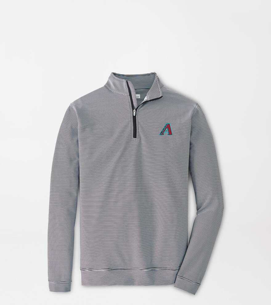 Arizona Diamondbacks Perth Sugar Stripe Performance Quarter-Zip image number 1