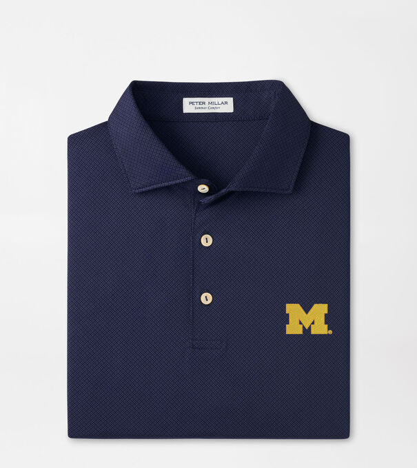 Michigan Hugo Performance Jersey Polo