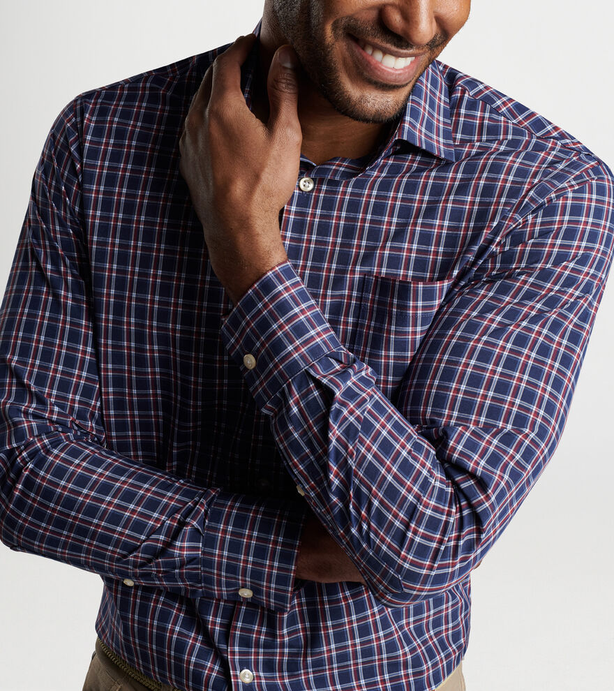 Sylvan Performance Poplin Sport Shirt image number 5
