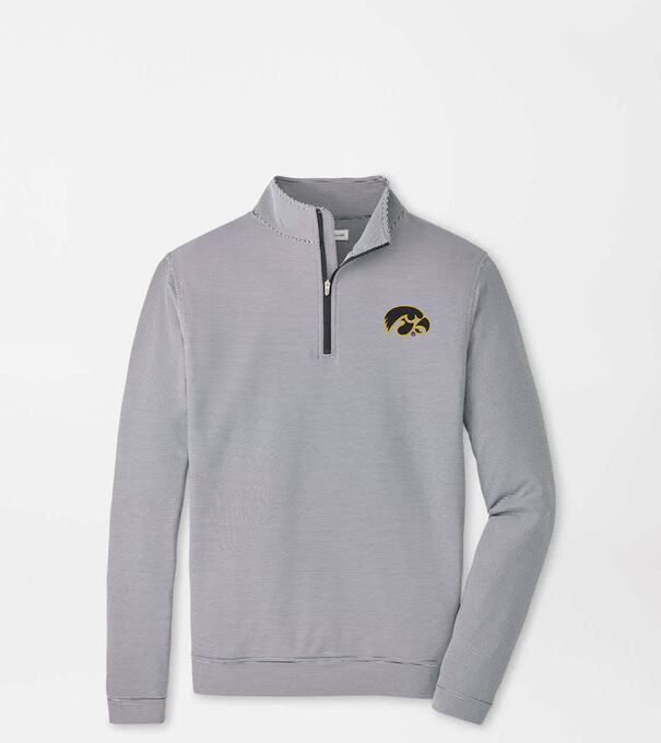 Iowa Perth Sugar Stripe Performance Quarter-Zip