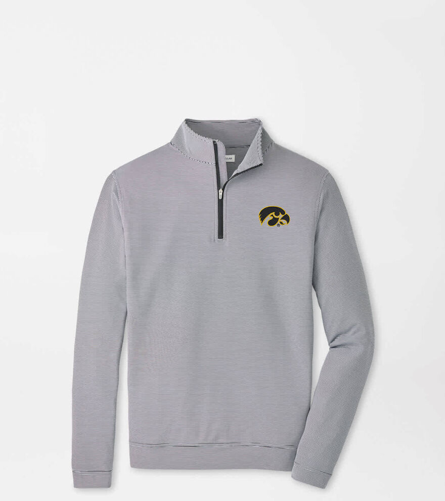 Iowa Perth Sugar Stripe Performance Quarter-Zip
