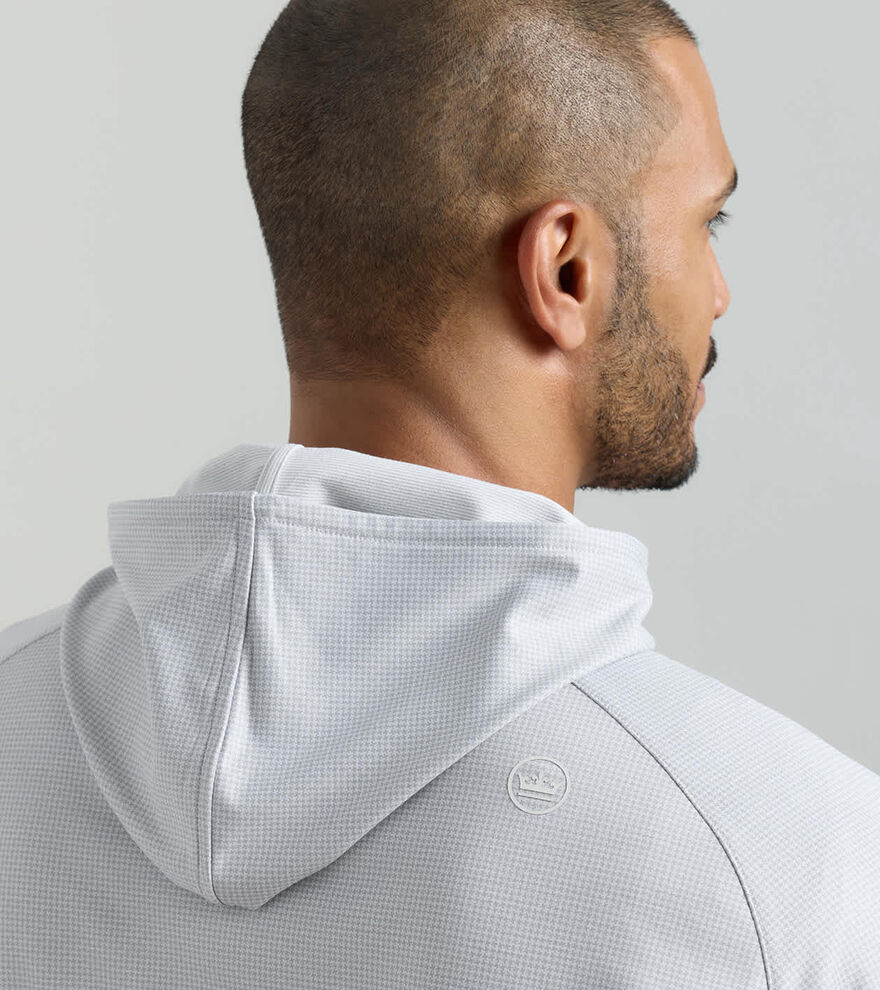 Pine Houndstooth Performance Hoodie image number 4