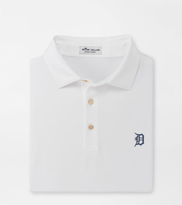 Detroit Tigers Solid Performance Jersey Polo