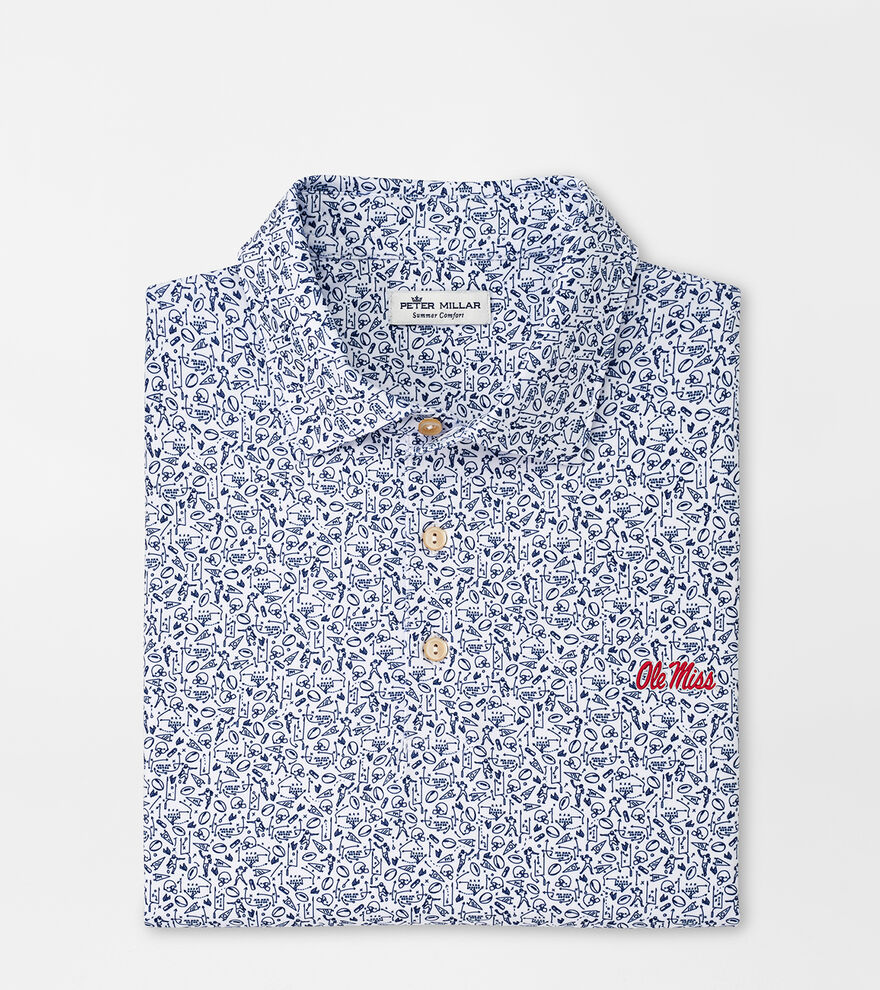 Ole Miss Game Day Performance Jersey Polo image number 1
