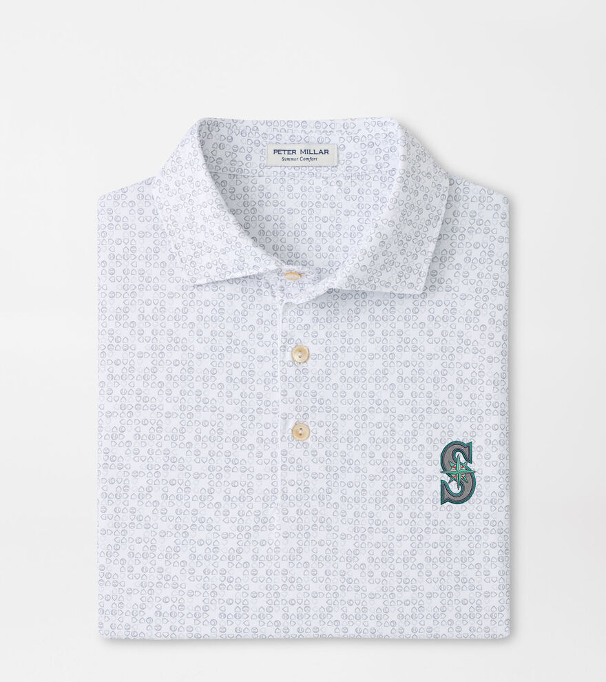 Seattle Mariners Bases Loaded Performance Jersey Polo image number 1