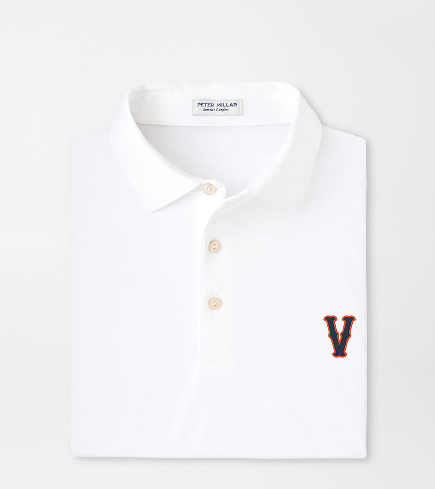 Virginia Vault Solid Performance Jersey Polo image number 1
