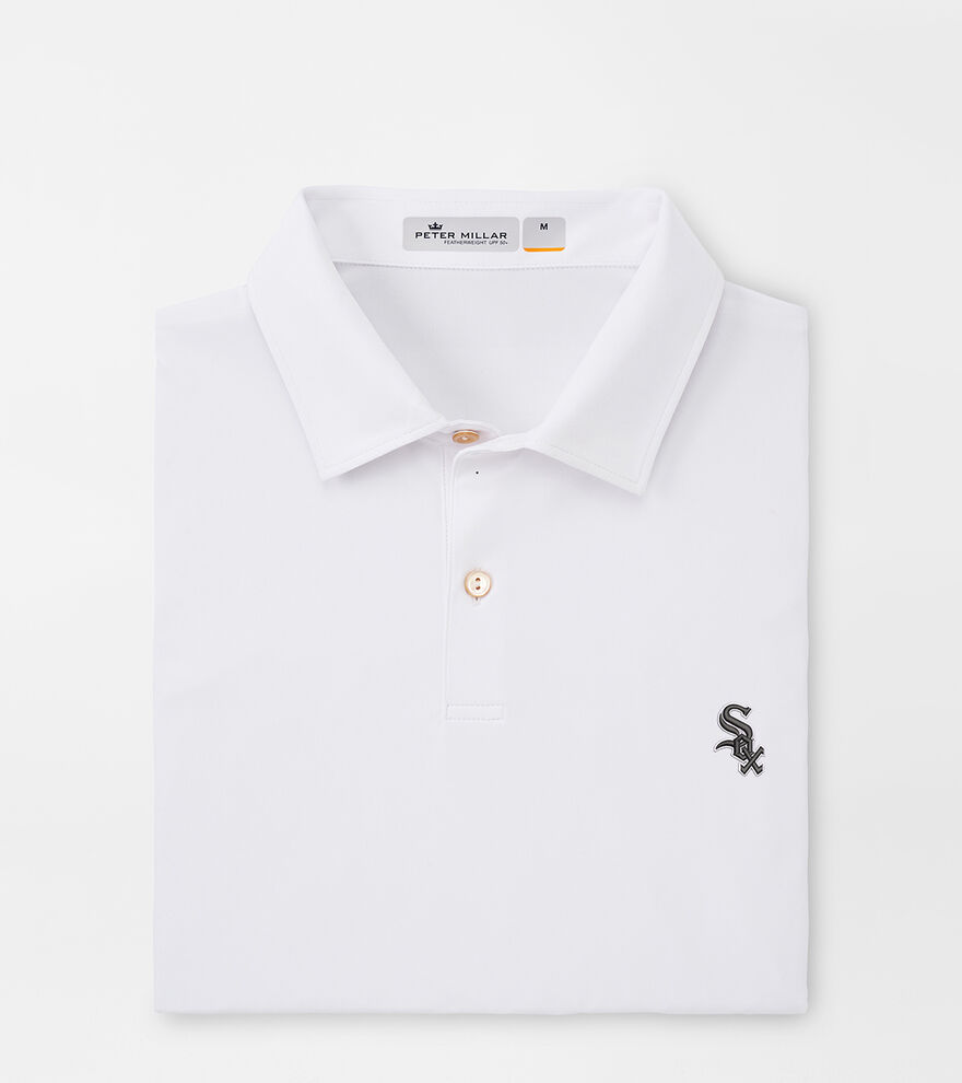 Chicago White Sox Featherweight Melange Polo image number 1