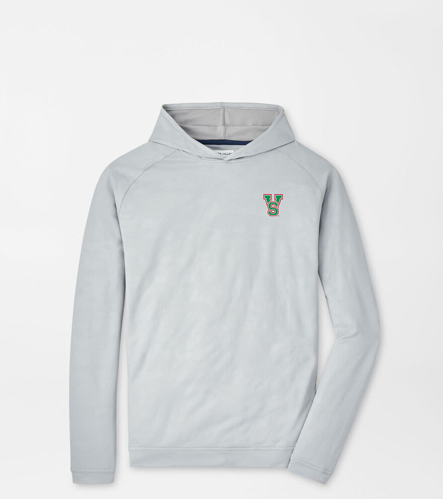 Mississippi Valley State University Pine Logo Camo Performance Hoodie image number 1