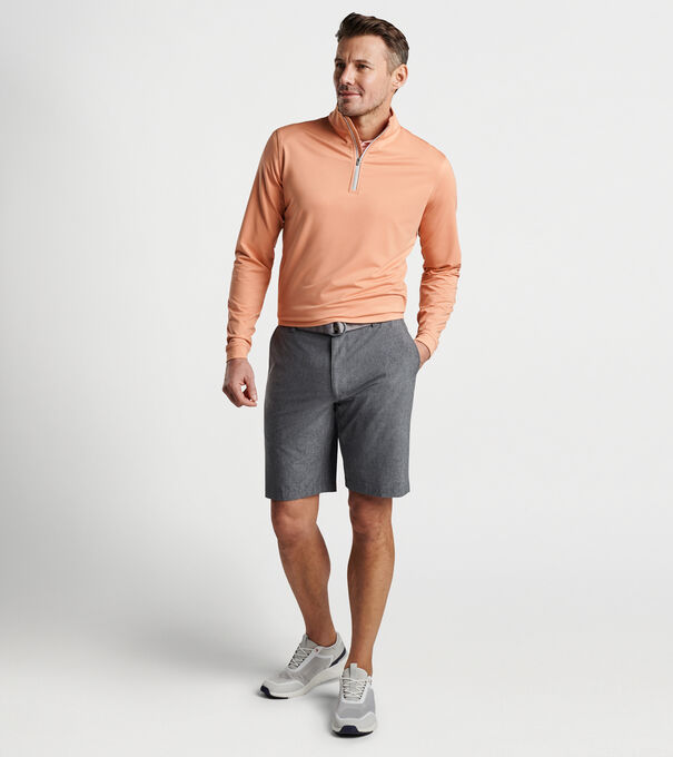 Perth Mélange Performance Quarter-Zip